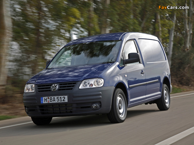 Pictures of Volkswagen Caddy Kasten Maxi (Type 2K) 2007–10 (640 x 480)