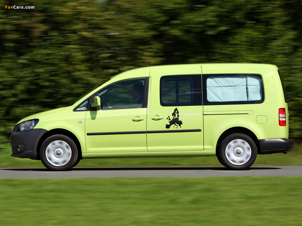 Pictures of Volkswagen Caddy Tramper Maxi (Type 2K) 2010 (1024 x 768)