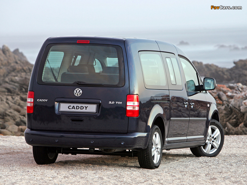 Pictures of Volkswagen Caddy Maxi ZA-spec (Type 2K) 2010 (800 x 600)