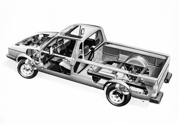 Volkswagen Caddy (Type 14) 1980–95 images