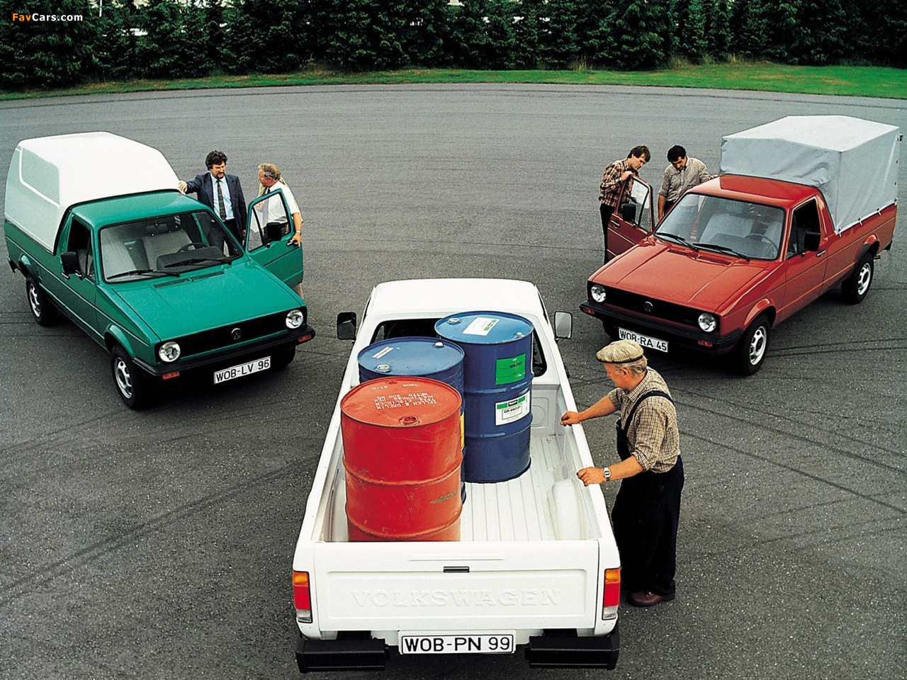 Volkswagen Caddy (Type 14) 1980–95 wallpapers (1280 x 960)