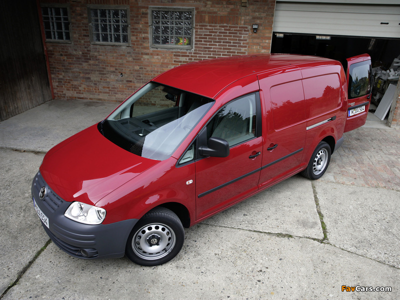 Volkswagen Caddy Kasten Maxi (Type 2K) 2007–10 images (800 x 600)