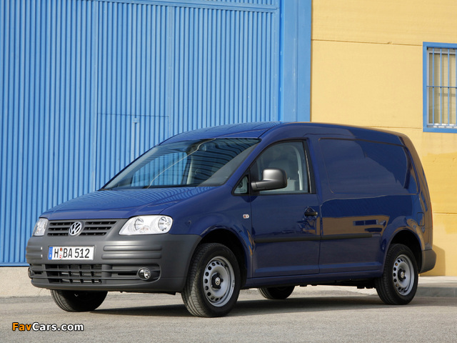 Volkswagen Caddy Kasten Maxi (Type 2K) 2007–10 photos (640 x 480)