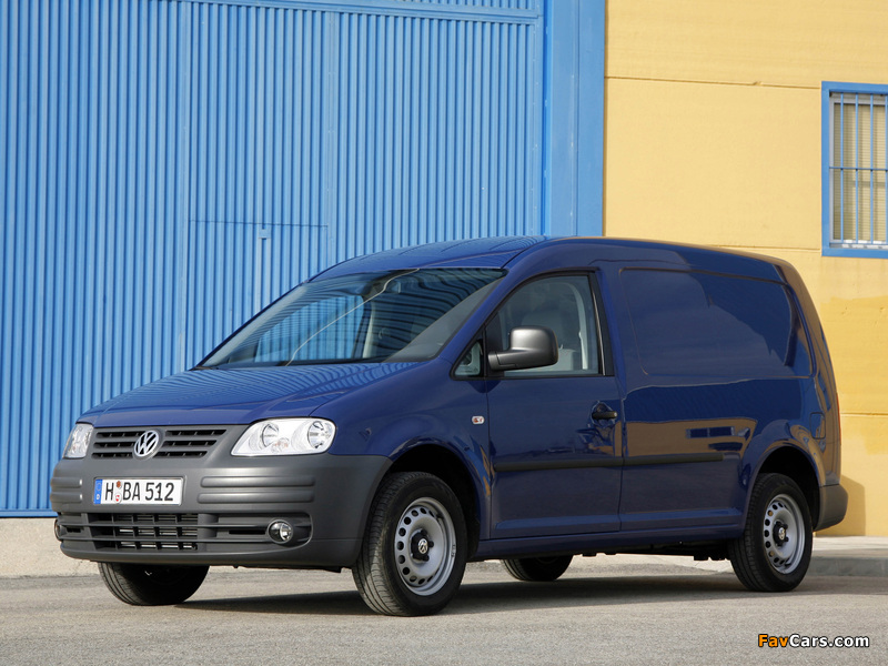 Volkswagen Caddy Kasten Maxi (Type 2K) 2007–10 photos (800 x 600)