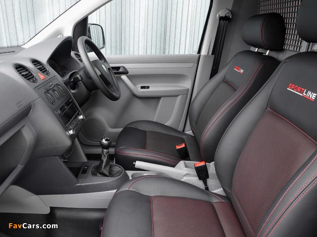 Volkswagen Caddy Sportline (Type 2K) 2008–10 photos (640 x 480)