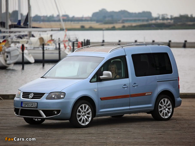Volkswagen Caddy Topos Sail Concept (Type 2K) 2008 pictures (640 x 480)