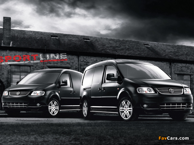 Volkswagen Caddy Sportline & Caddy Maxi Sportline 2008 pictures (640 x 480)