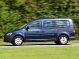 Volkswagen Caddy Maxi Comfortline (Type 2K) 2010 images