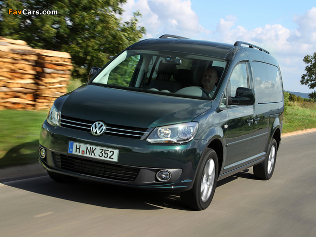 Volkswagen Caddy Maxi (Type 2K) 2010 images (640 x 480)