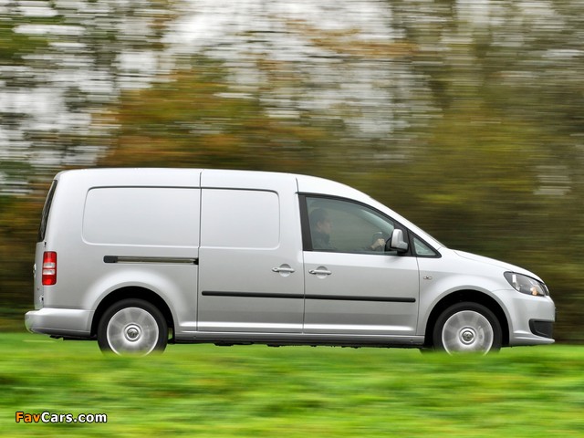 Volkswagen Caddy Kasten Maxi UK-spec (Type 2K) 2010 images (640 x 480)