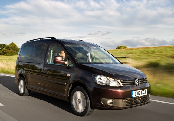 Volkswagen Caddy Maxi Life UK-spec (Type 2K) 2010 photos