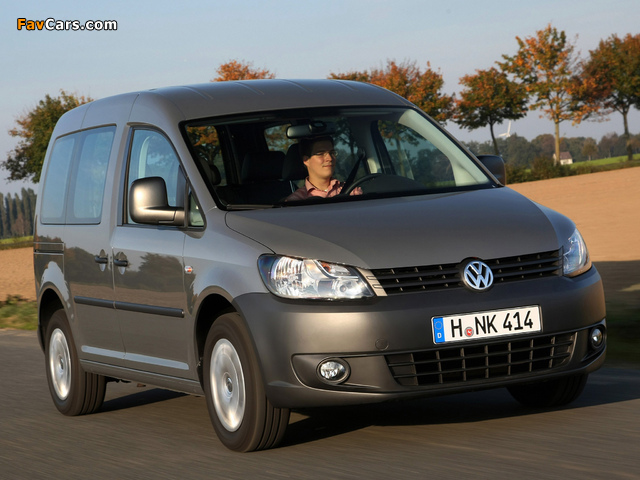 Volkswagen Caddy EcoFuel (Type 2K) 2010 wallpapers (640 x 480)