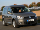 Volkswagen Caddy EcoFuel (Type 2K) 2010 wallpapers