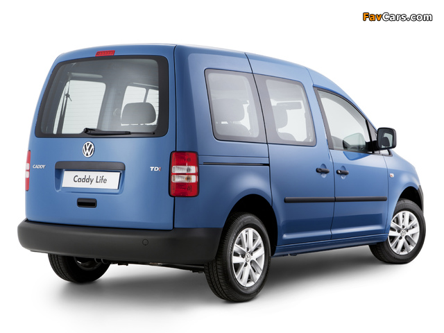 Volkswagen Caddy Life AU-spec (Type 2K) 2010 wallpapers (640 x 480)