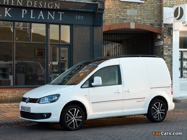 Volkswagen Caddy Kasten Edition 30 UK-spec (Type 2K) 2011 images (640 x 480)