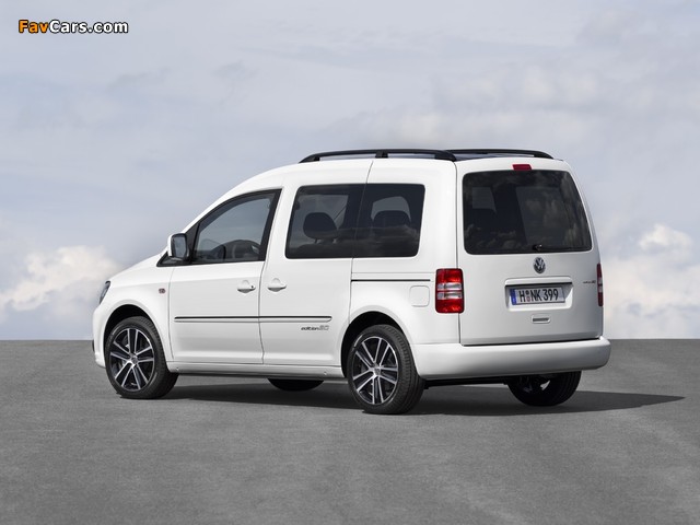 Volkswagen Caddy Edition 30 (Type 2K) 2011 pictures (640 x 480)