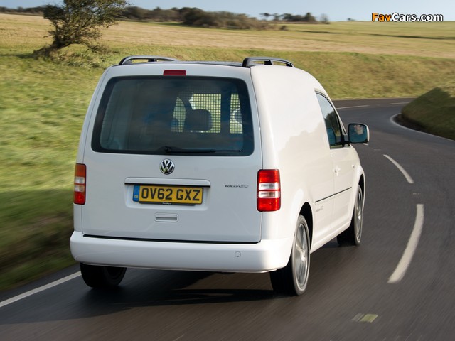 Volkswagen Caddy Kasten Edition 30 UK-spec (Type 2K) 2011 pictures (640 x 480)