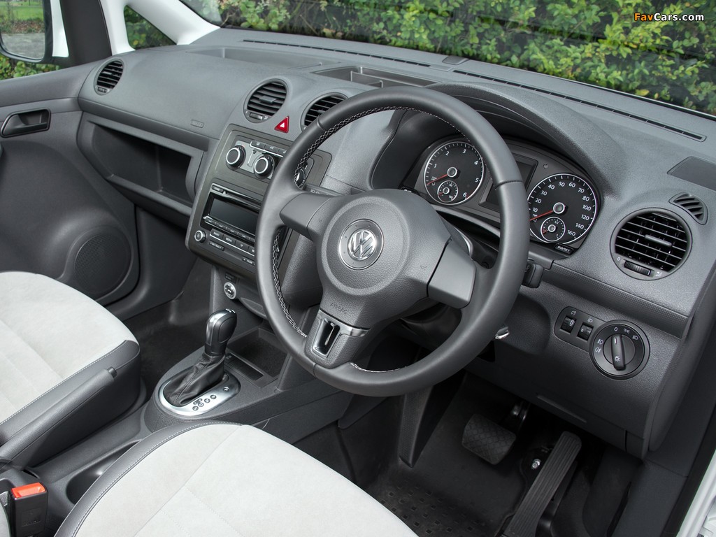 Volkswagen Caddy Kasten Edition 30 UK-spec (Type 2K) 2011 wallpapers (1024 x 768)