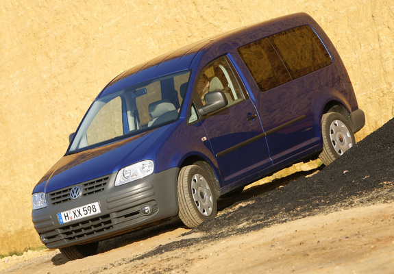 Volkswagen Caddy Combi Maxi (Type 2K) 2007–10 wallpapers