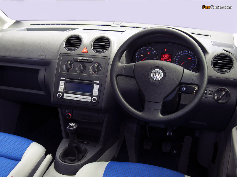 Volkswagen Caddy Maxi Life ZA-spec (Type 2K) 2007–10 wallpapers (800 x 600)