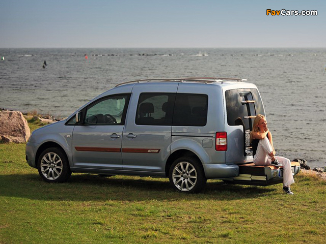 Volkswagen Caddy Topos Sail Concept (Type 2K) 2008 wallpapers (640 x 480)