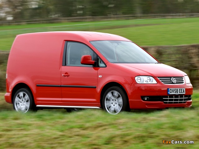 Volkswagen Caddy Sportline (Type 2K) 2008–10 wallpapers (640 x 480)