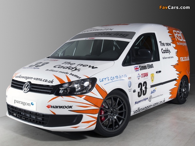 Volkswagen Caddy Racer (Type 2K) 2011 wallpapers (640 x 480)