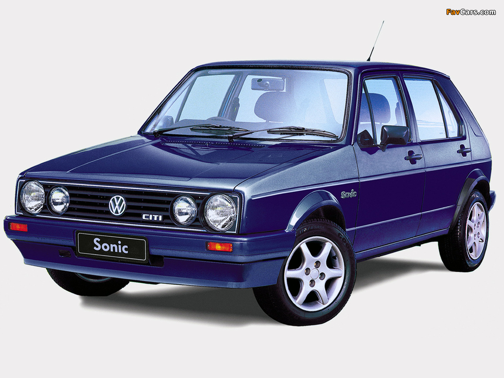 Images of Volkswagen Citi Golf Sonic 1997 (1024 x 768)