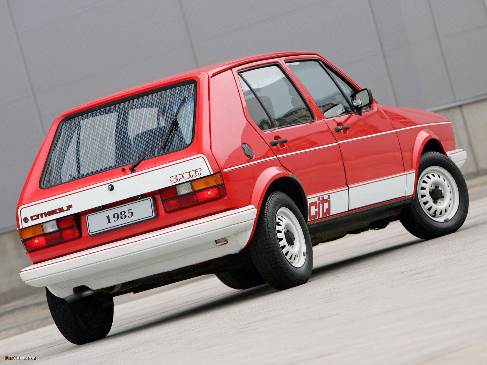 Pictures of Volkswagen Citi Golf Sport 1985–2003 (1600 x 1200)