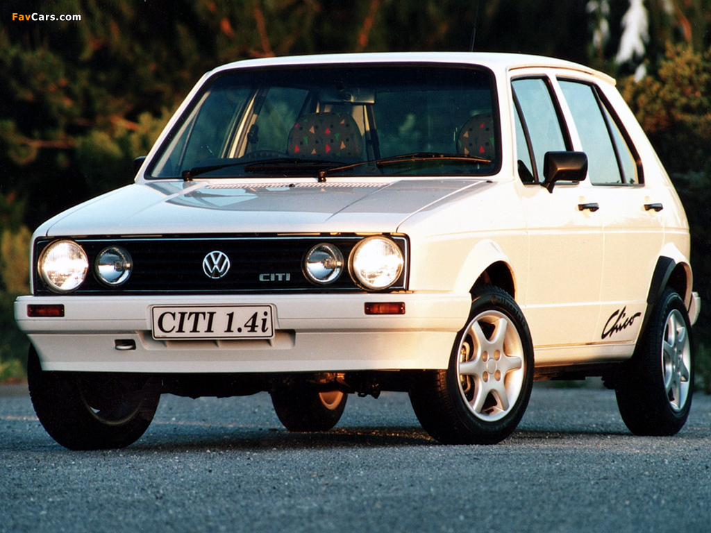 Volkswagen Citi Golf Chico 1995–2000 images (1024 x 768)