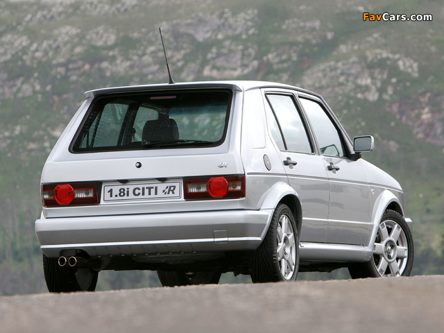 Volkswagen Citi Golf 1.8i R 2006–09 photos (640 x 480)