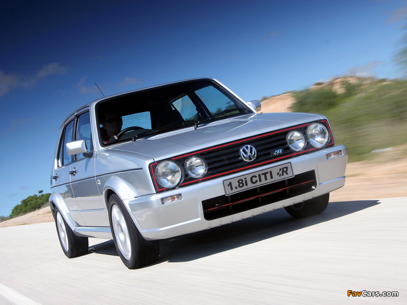 Volkswagen Citi Golf 1.8i R 2006–09 wallpapers (800 x 600)
