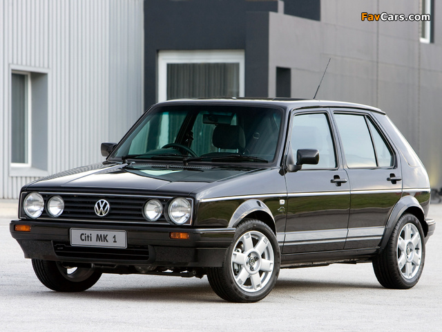 Volkswagen Citi MK I Limited Edition 2009 wallpapers (640 x 480)