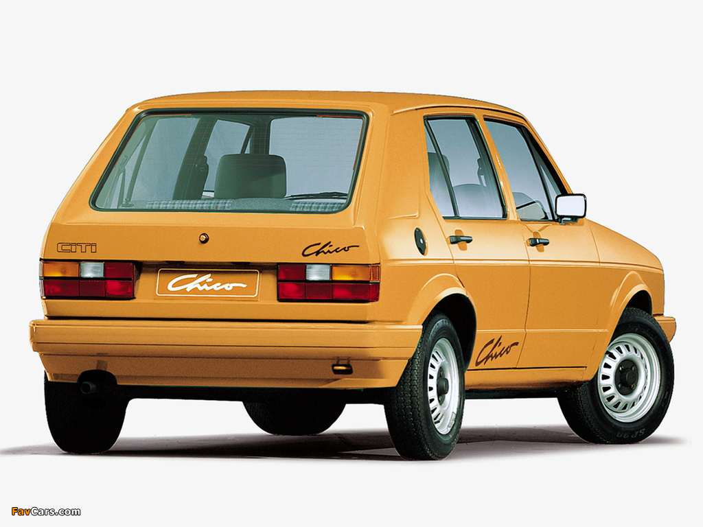 Volkswagen Citi Golf Chico 1995–2000 wallpapers (1024 x 768)