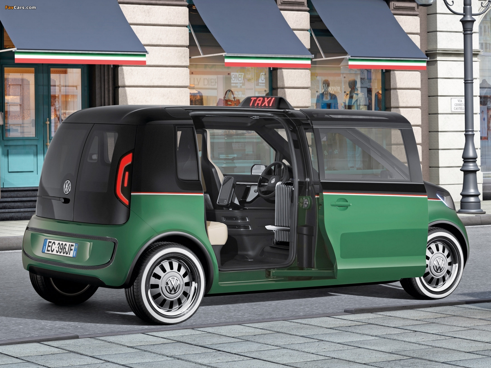 Volkswagen Milano Taxi Concept 2010 images (1600 x 1200)