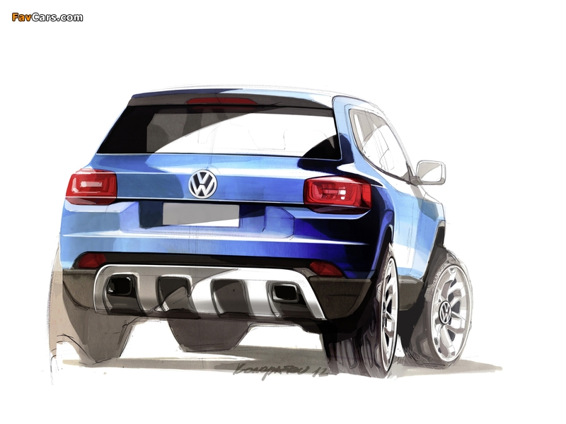 Sketch Volkswagen Taigun Concept 2012 photos (800 x 600)