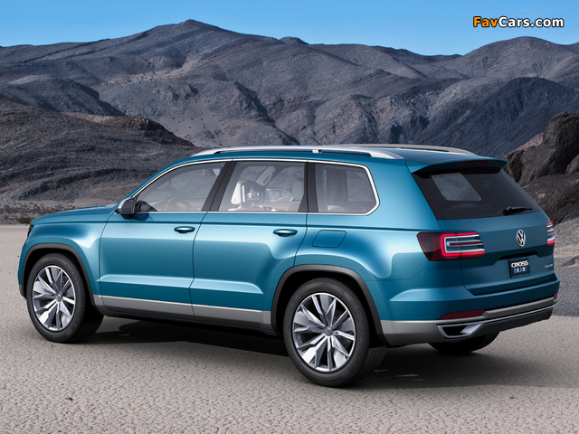 Volkswagen CrossBlue Concept 2013 images (640 x 480)