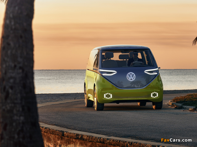 Volkswagen I.D. Buzz 2017 wallpapers (640 x 480)