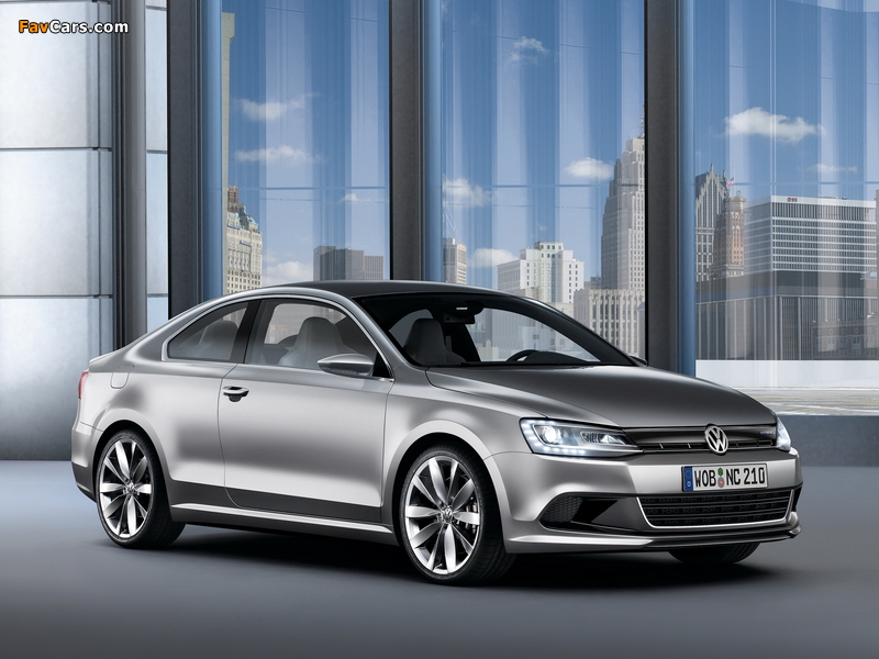 Volkswagen New Compact Coupe Concept 2010 wallpapers (800 x 600)