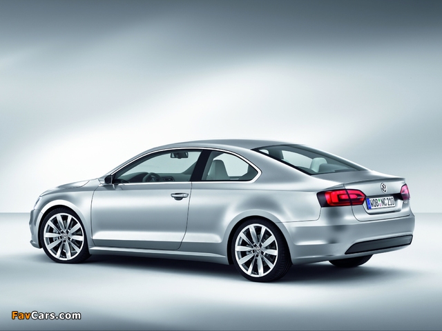 Volkswagen New Compact Coupe Concept 2010 wallpapers (640 x 480)