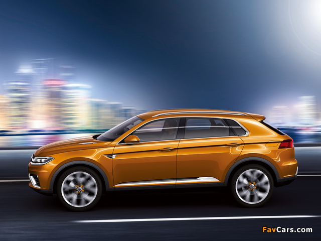 Volkswagen CrossBlue Coupé 2013 wallpapers (640 x 480)