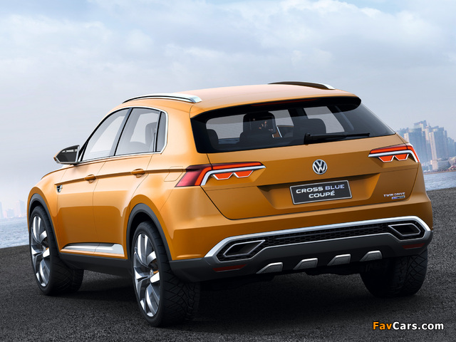 Volkswagen CrossBlue Coupé 2013 wallpapers (640 x 480)