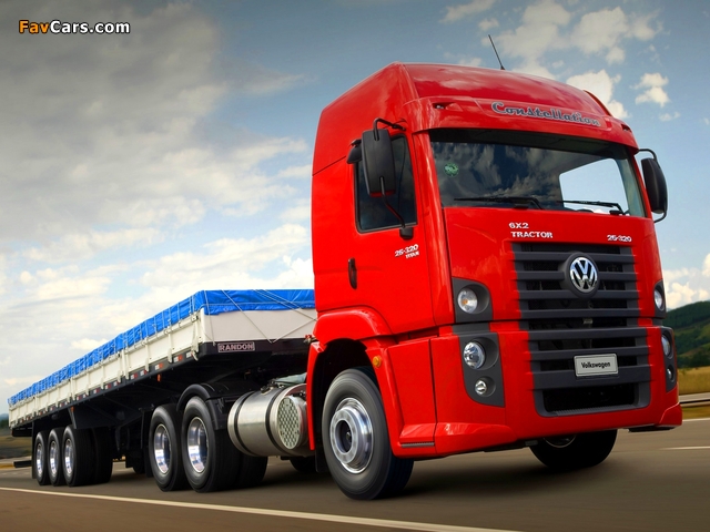 Volkswagen Constellation Tractor 25-320 6x2 2006 photos (640 x 480)