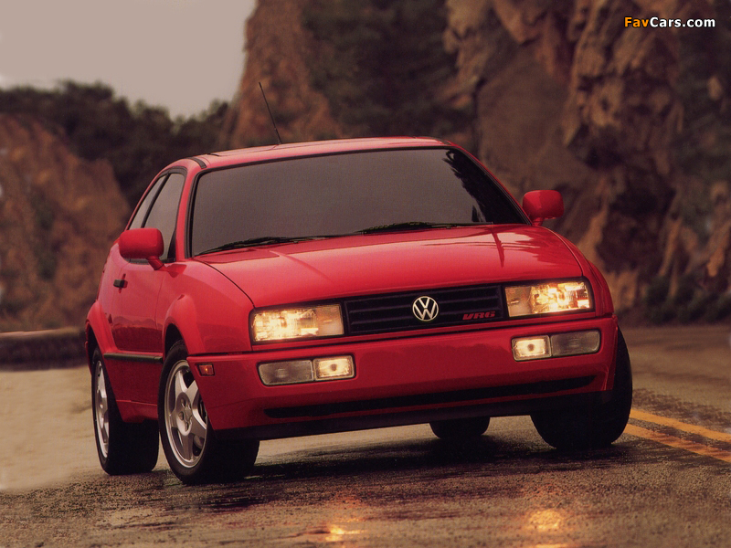 Images of Volkswagen Corrado VR6 US-spec 1991–95 (800 x 600)