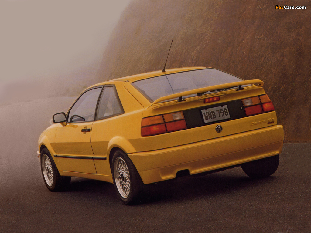 Pictures of Volkswagen Corrado G60 US-spec 1988–93 (1024 x 768)