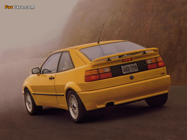 Pictures of Volkswagen Corrado G60 US-spec 1988–93 (640 x 480)