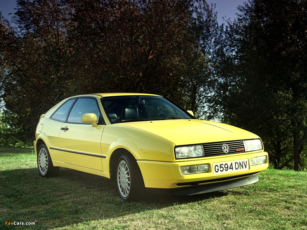 Volkswagen Corrado G60 1988–93 photos (1024 x 768)