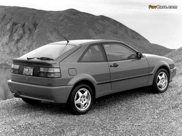 Volkswagen Corrado VR6 US-spec 1991–95 photos (640 x 480)