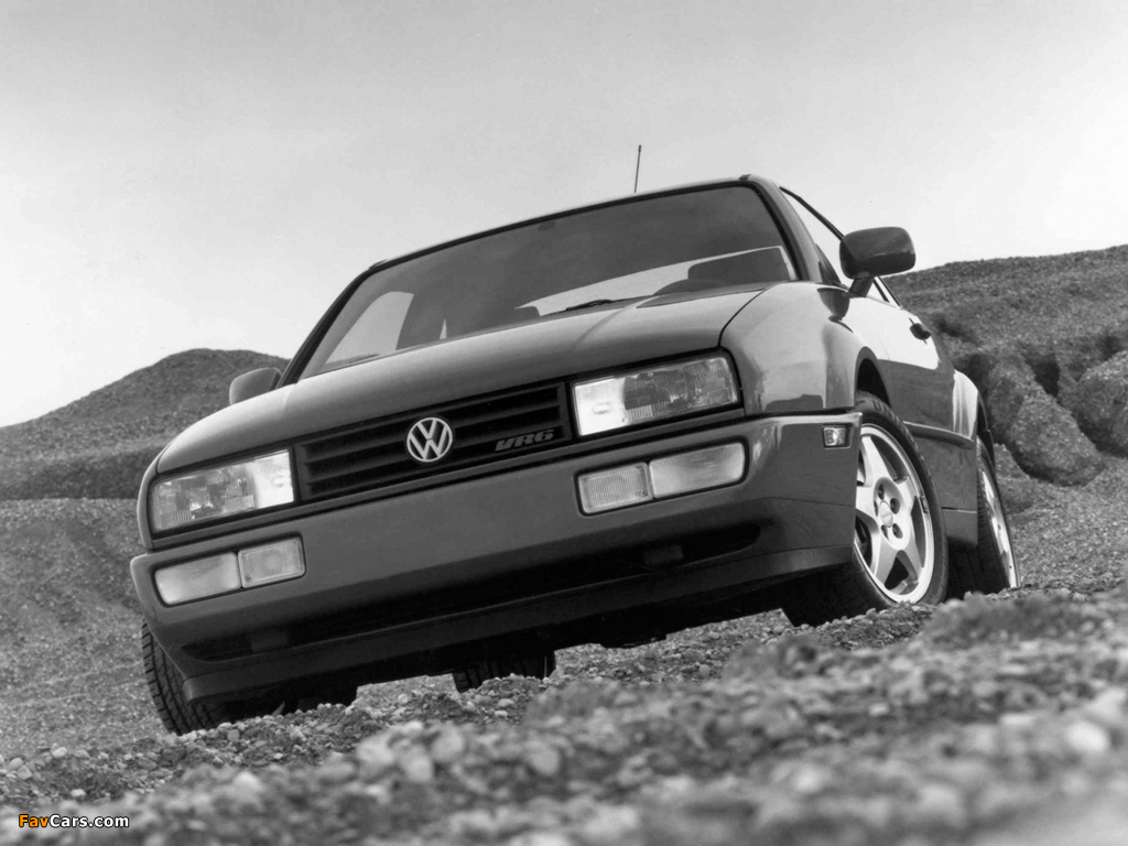 Volkswagen Corrado VR6 US-spec 1991–95 wallpapers (1024 x 768)