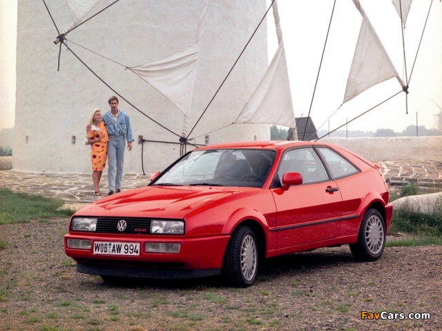 Volkswagen Corrado G60 1988–93 wallpapers (640 x 480)